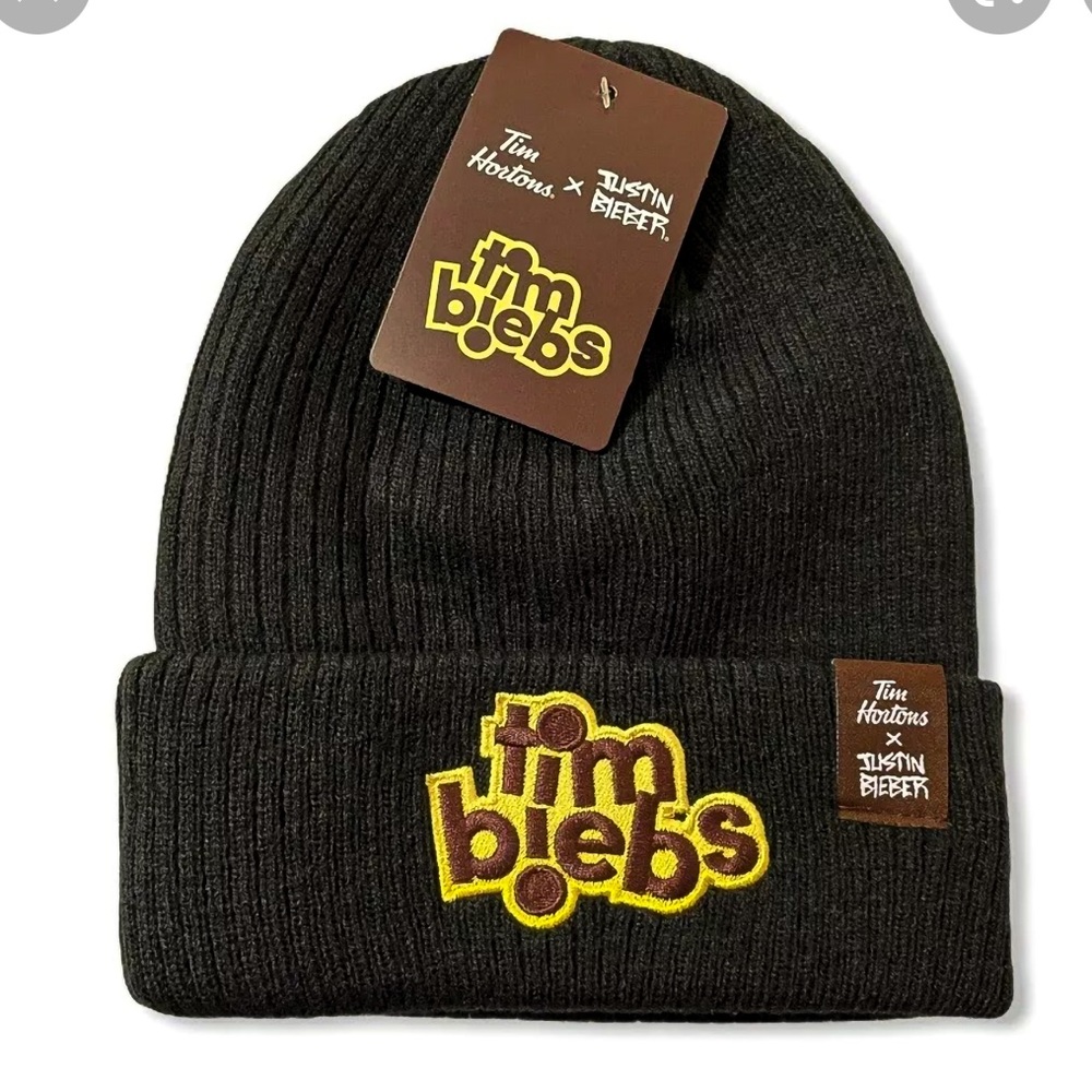 BRAND NEW, NEVER OPENED TimBiebs Beanie